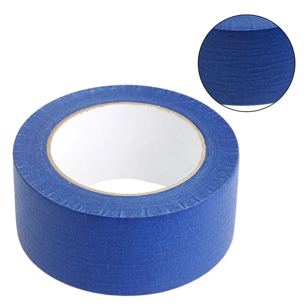 

90MM Wide Printer Tape Blue Masking Paniters Tape Durable High Temp Easy Remove Versatile Application Painters