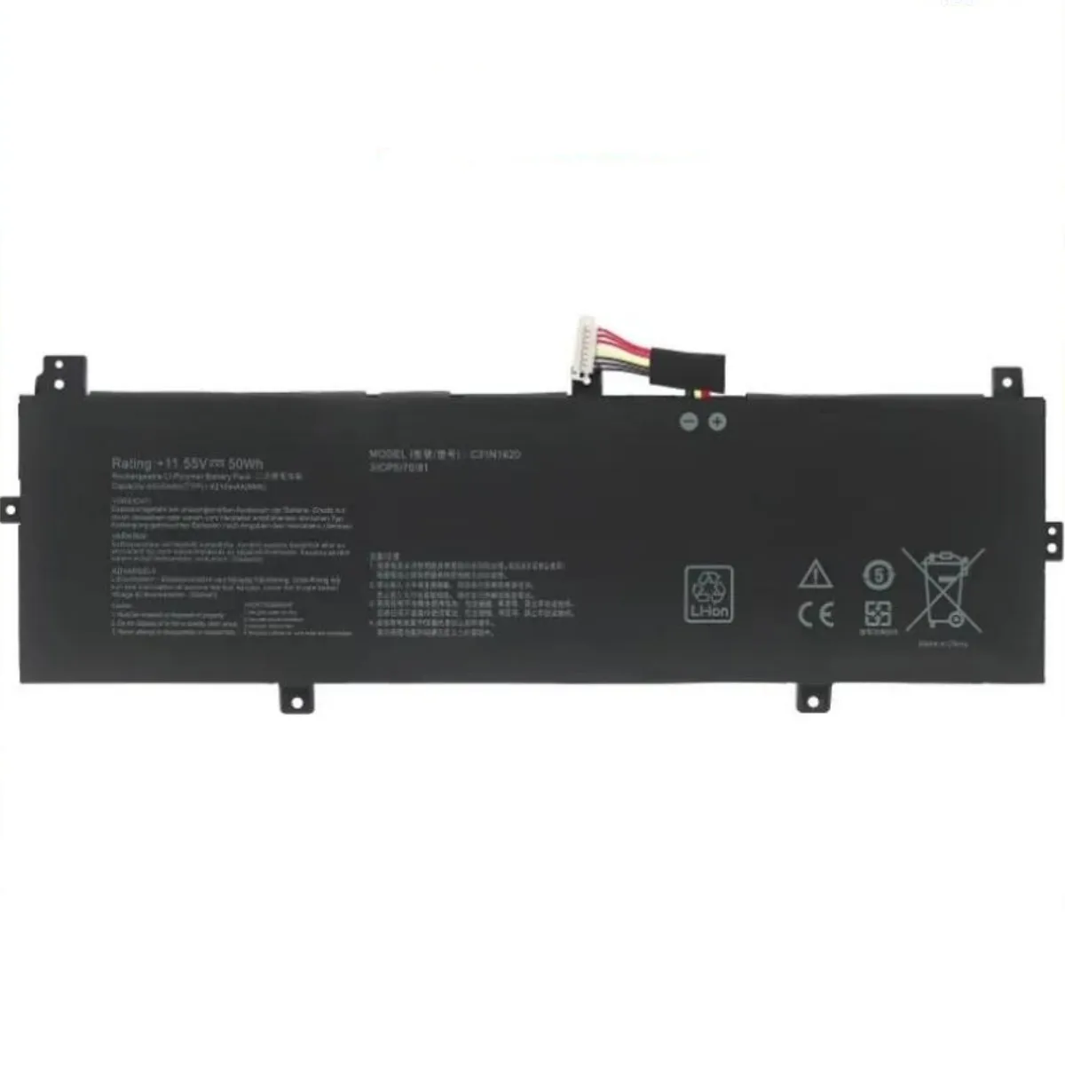 4335mAh C31N1620 Laptop Battery for ASUS ZenBook UX430 UX430UA UX430UN UX430UQ UX430UQ-GV015T PRO PU404 PU404UF 11.55V 50WH