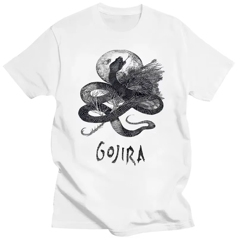 

Band GOJIRA SERPENT MOON T Shirt Print Short Sleeve Fashion Casual Streetwear Man Woman T Shirt Band GOJIRA SERPENT MOON T Shirt