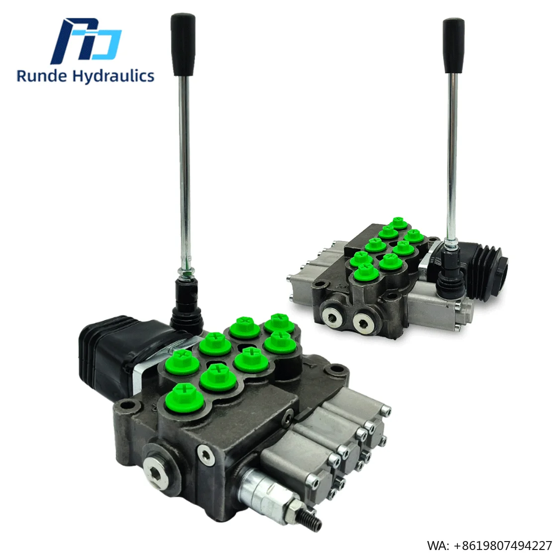 M45 Monoblock Multipurpose 3-Spool Directional Control Valve 45Lpm for Harvester Combine for Hydraulic Valves