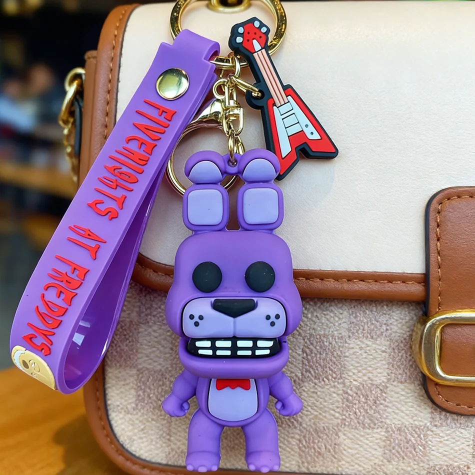 

Cute Cartoon Game Keychain Pendant for Men Women Kids - Perfect Backpack Accessory Keyring Ideal Game Lover Gift