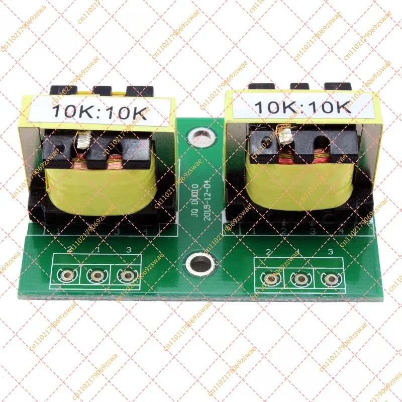 10K Ohm 1:1 Audio Isolation Transformer, Balanced Signal Audio Frequency Transformer Replacement Parts