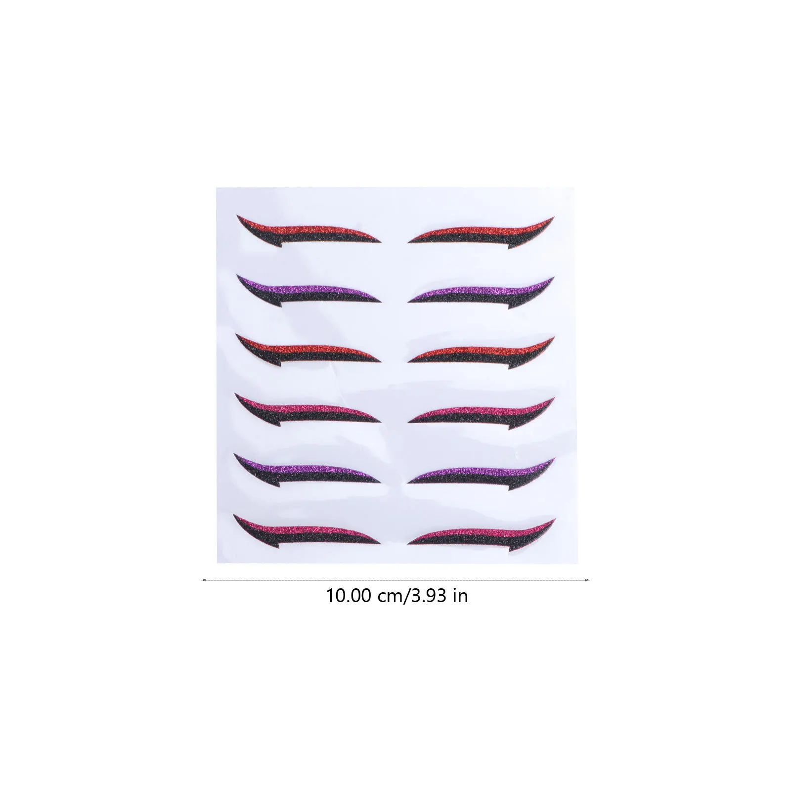 12 paia di strisce per doppia palpebra adesivi per eyeliner strumenti riutilizzabili per il trucco degli occhi impermeabile resistente al sudore aspetto naturale per tutti i giorni