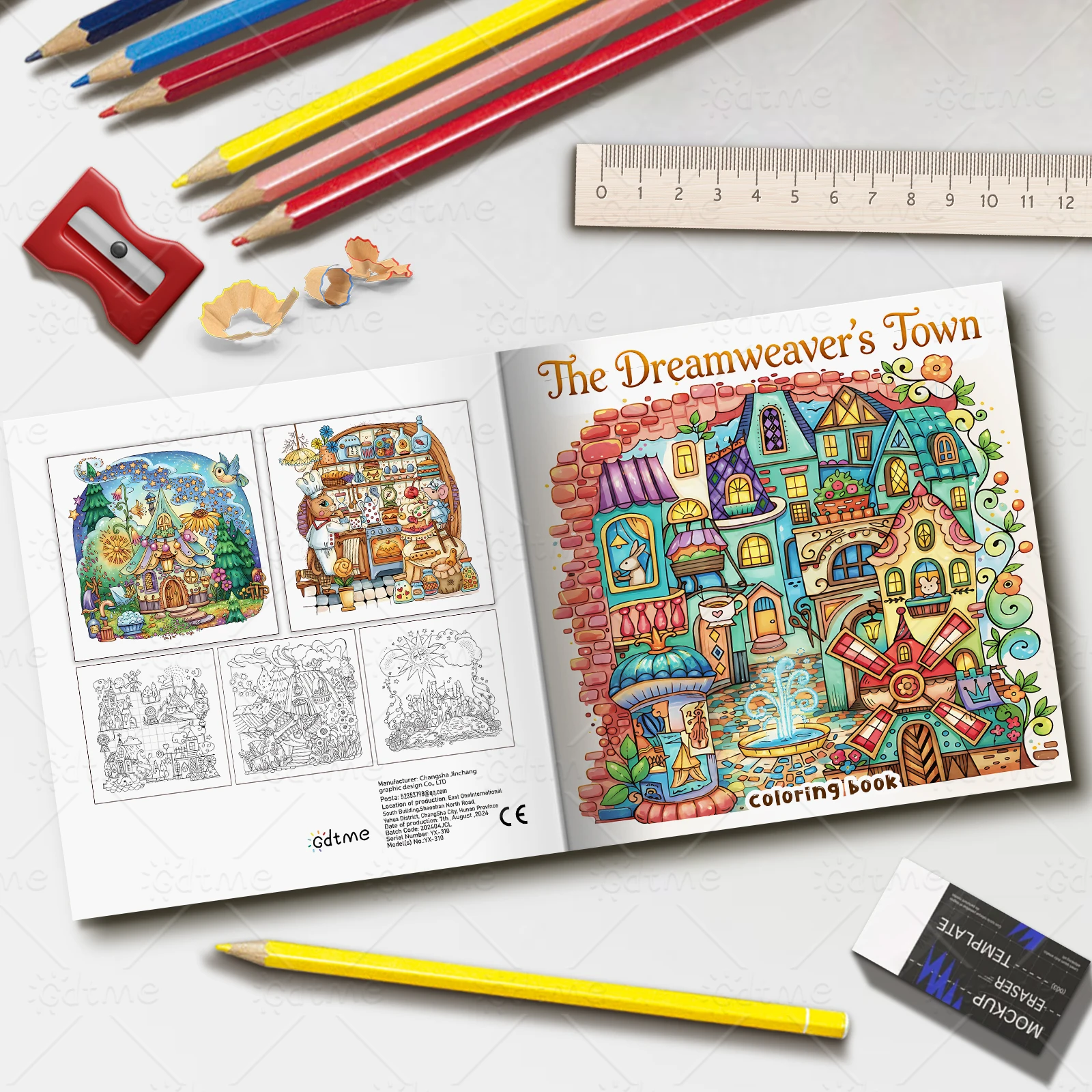 Das Traumwebertown: Fantasievo – Adult Coloring Book Stress Relief Bewertung und Preis