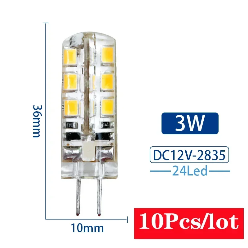 LARZI 10 Teile/los G4 LED 2W 3W 4W 5W 7W 9W AC DC 12V 220V Ersetzen 10w 20w 30w Halogenlampe Licht 360 Strahlwinkel Weihnachten Led-lampe lampe 8