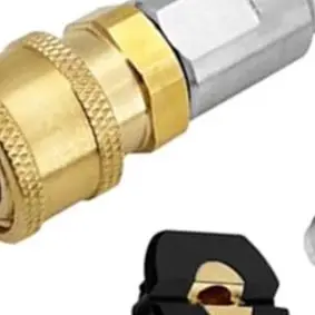 5 Stainless Steel Nozzles Quick Coupling Adapter For Nilfisk Neptune Alto For WAP Pressure Washer Pipe Drain Cleaning Tool