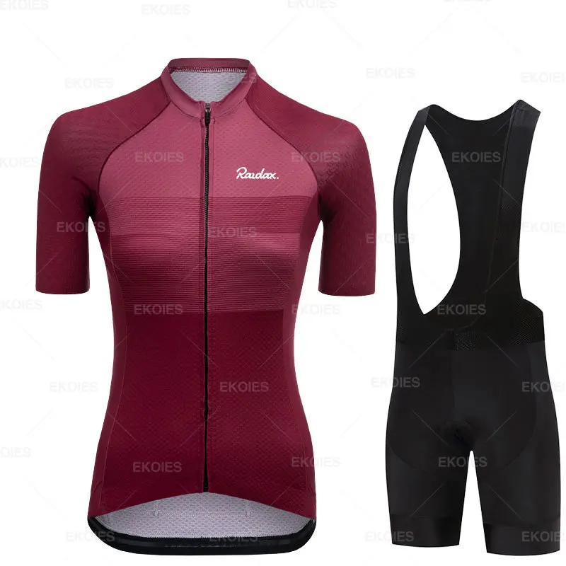 Woman Cycling Clothing Summer Short Sleeves Cycling Set Ropa Ciclismo Cycling Jersey Set Bicycle Clothing Riding Bike Clothes - Image 2
