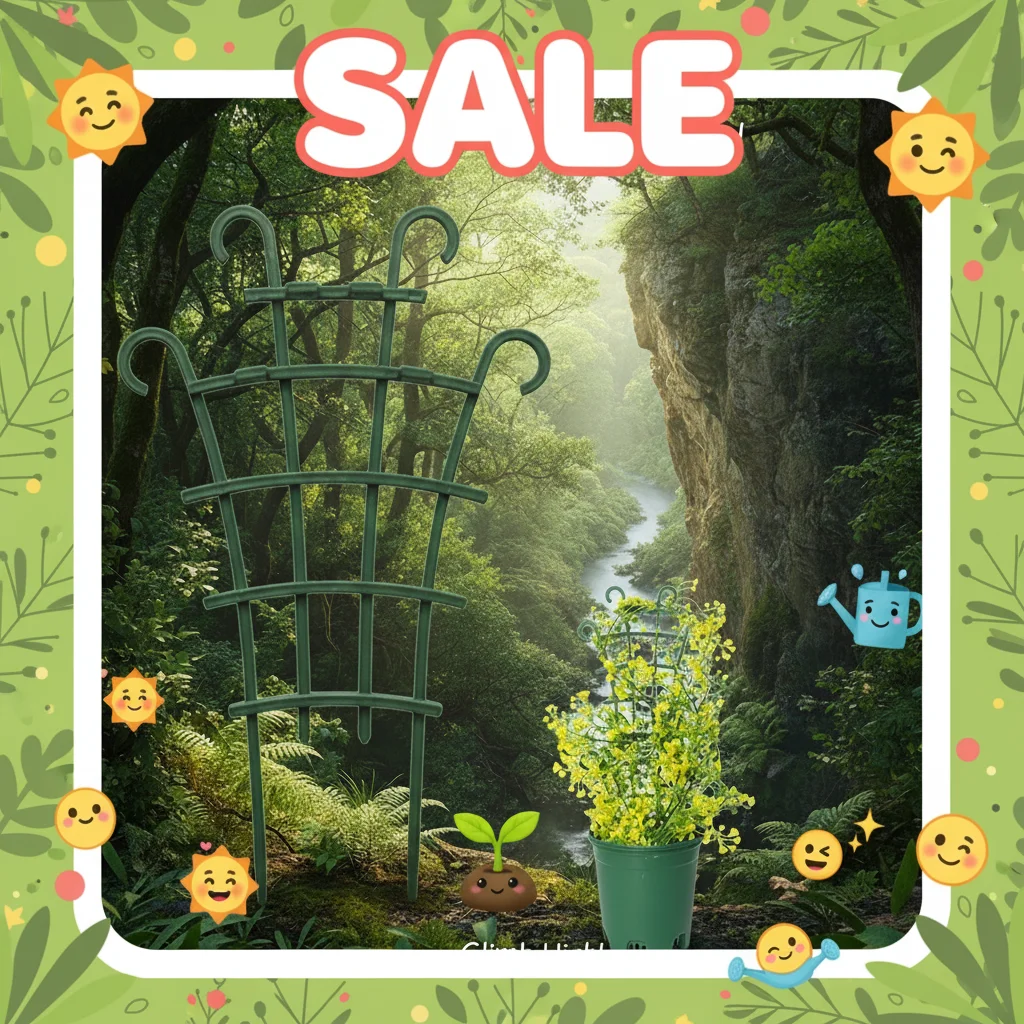 Climbing Flower Support Frame Mini Garden Growing Plant Vegetables Flowers Support Plant Pot Frame Garden Decorative Plant Cages