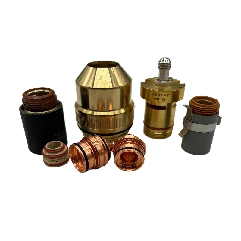 NOWE zestawy do cięcia plazmowego CNC Dysza do cięcia plazmowego 220819 65A 50 szt., elektroda 220842 50 szt.