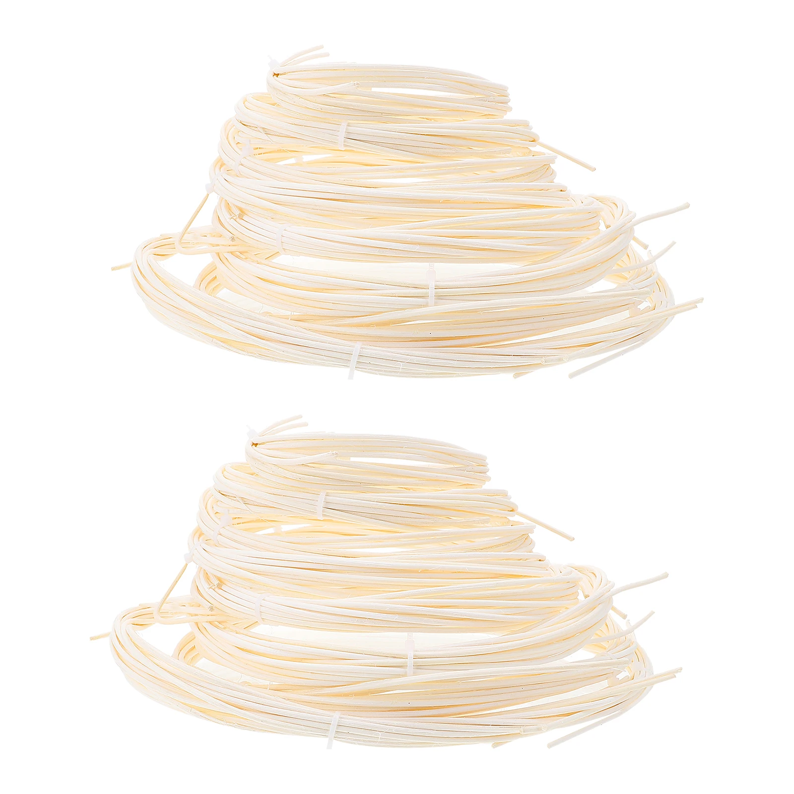 

2 Pcs Vines Diy Rattan Beige Wreaths Christmas Garland Decor DIY Crafts Vine Snake Shape Eco Friendly Lightweight