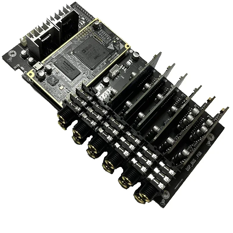 DSP Electronic Frequency Divider ADI SHARC ADSP-21489 Development Board With Schematic Diagram