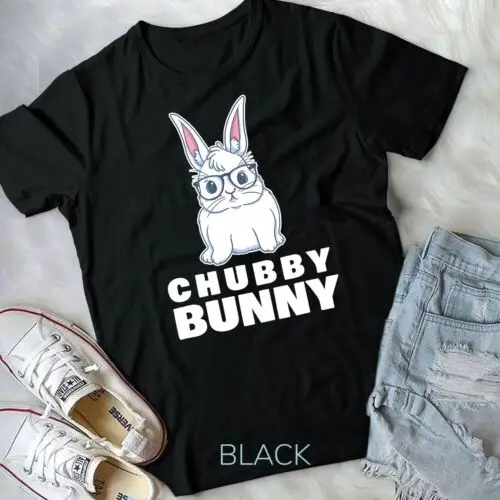 Chubby Bunny Cute Rabbit Love Fat T-Shirt Unisex T-shirt