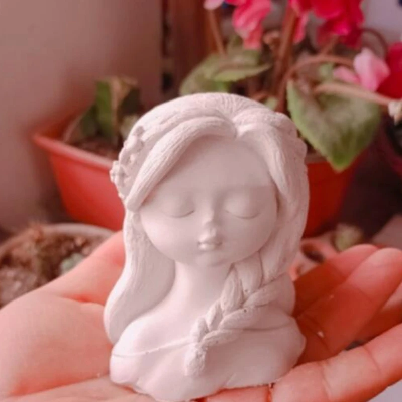 Рисунок 2 - Силиконовая форма для горшка с боковыми волосами