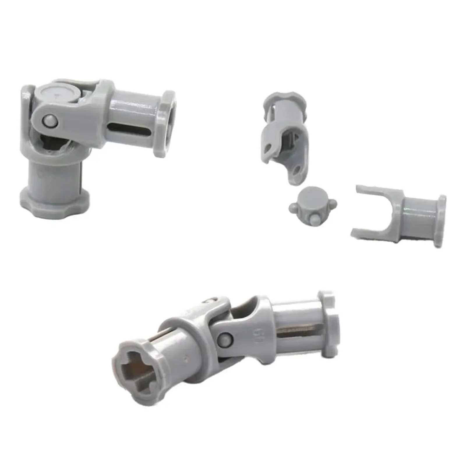 10 Uds. Junta Universal de plástico/Metal 3L para ladrillos Legoeds funciones de potencia MOC 61903 62520 9244 acoplamiento de eje