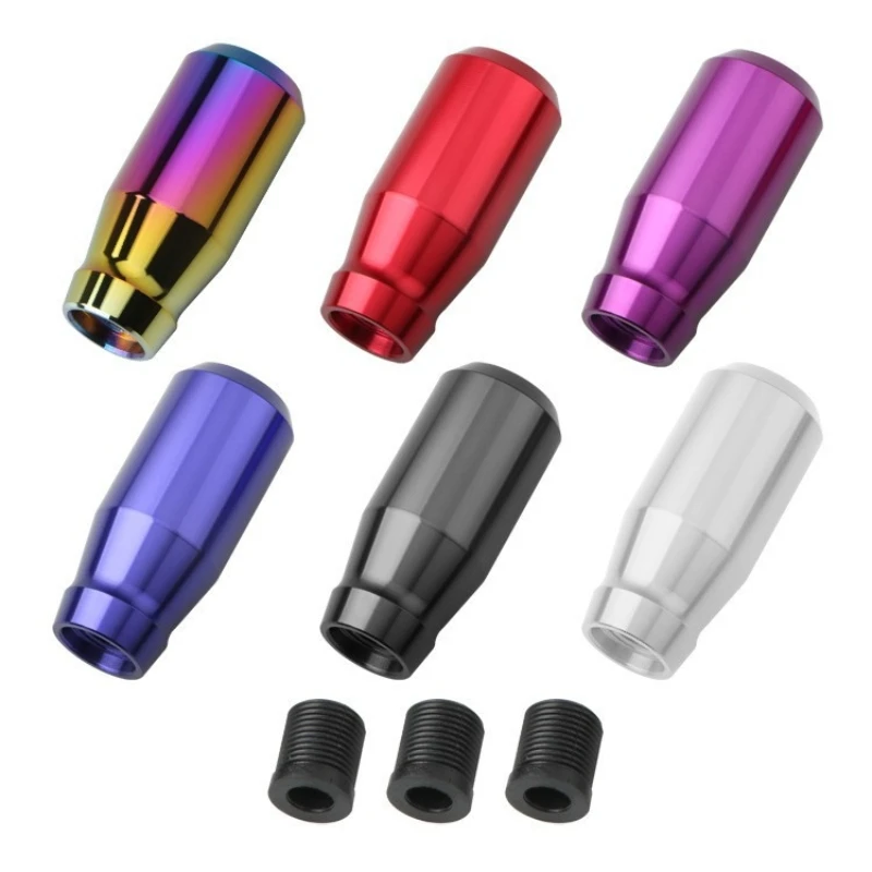 

Car Accessories Cool Stylish Aluminum Alloy Gear Shift Knob - Multiple Colors Universal for Manual Transmission Cars