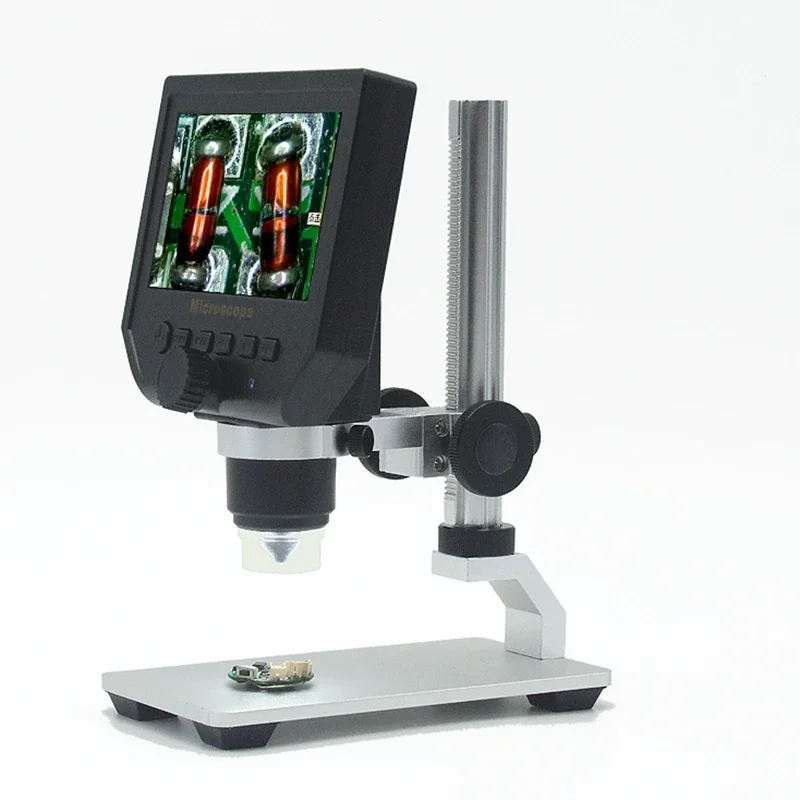 

Digital Electronic Microscope 1-600X 3.6MP 4.3" HD Portable VGA Magnifier Video Microscope For Pcb Motherboard Soldering Repair