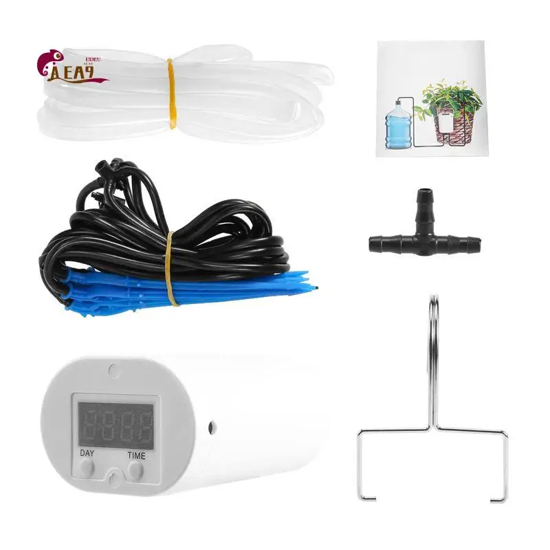 AEA9-Pump Timer System Outdoor Automatic Watering Pump Controller Flowers Plants Home Sprinkler Drip Irrigation Device
