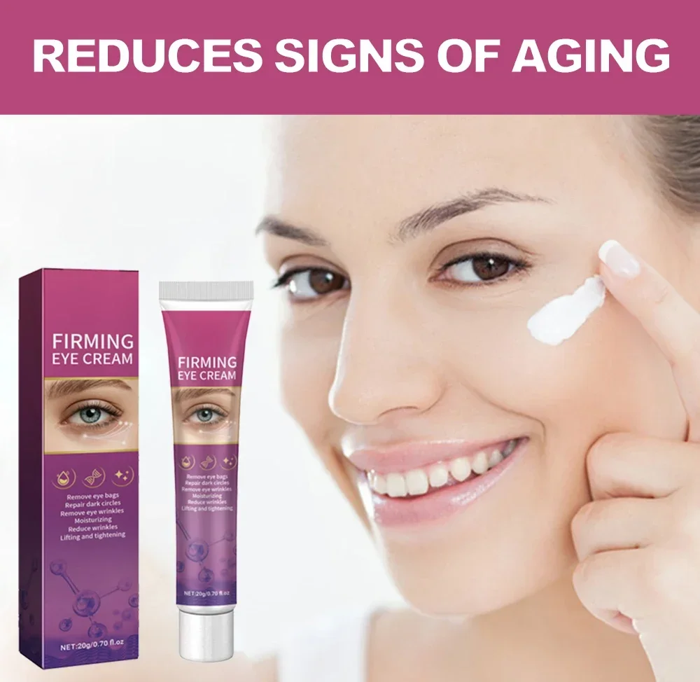 Firming Cream Removes Eye Bags Fine Lines Dark Circles Moisturizes Anti Wrinkle Eye Care Eye Massage cream for woman