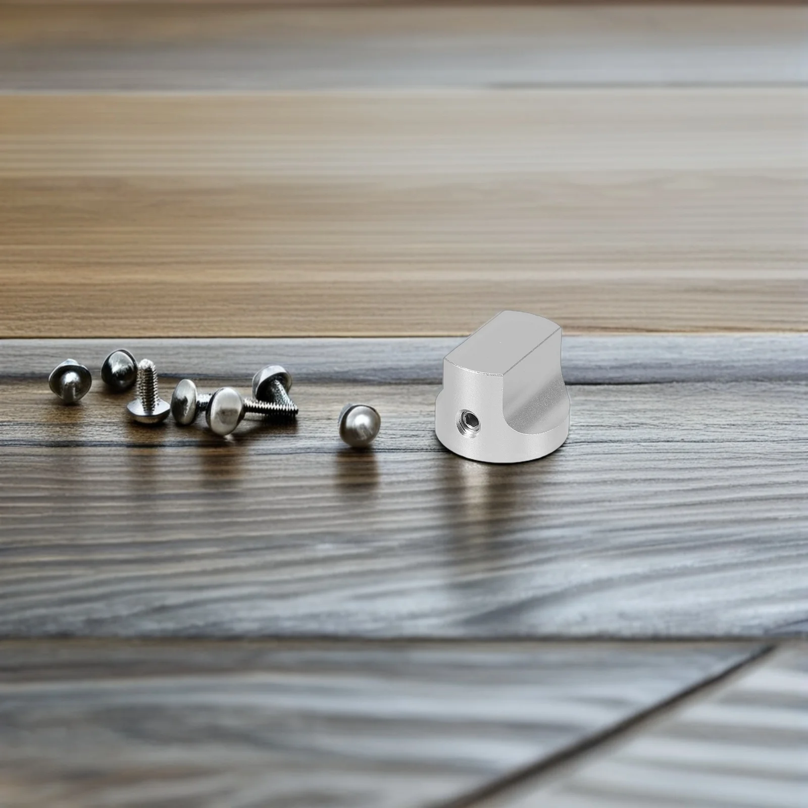 

Brushed Silver 20X15Mm Duckbill Volume Control Knob For Amplifier Audio Equipment Guitar Accessories Aluminum