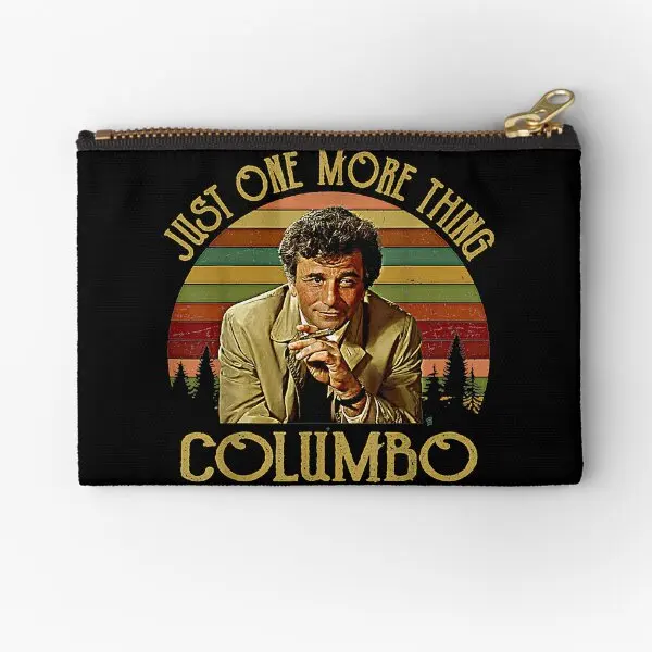 Just One More Thing Columbo  Zipper Pouches Men Underwear Women Packaging Key Wallet Pocket Pure Bag Socks Small Cosmetic Coin