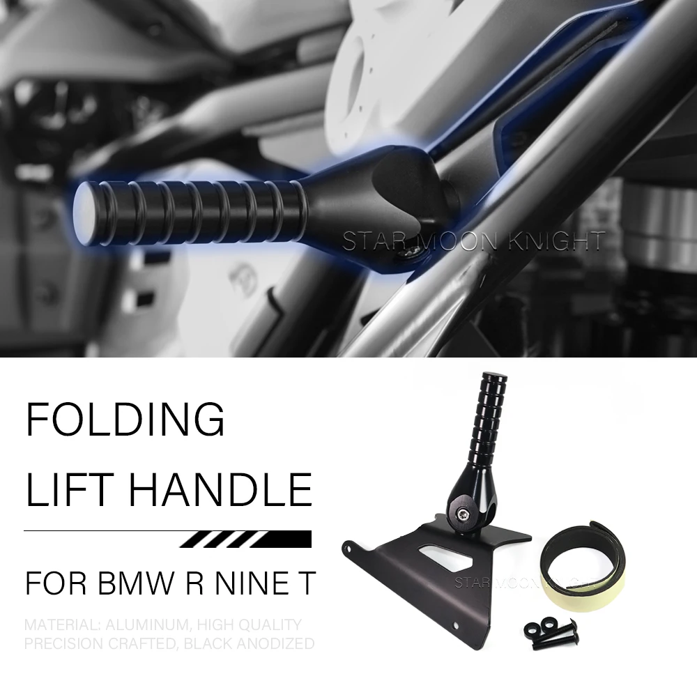 

lifting handel For BMW RnineT R NineT Pure R NineT Scrambler Urban G/S Motorcycle Lift Handle Fold-able Adjust lifting Handle