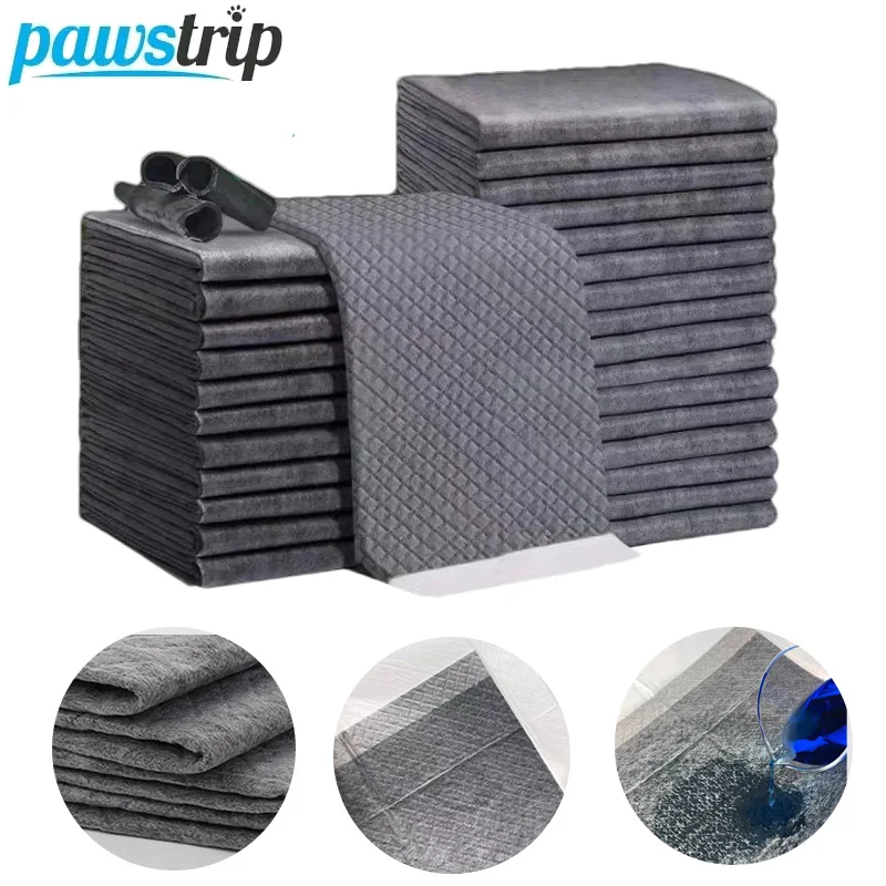 Couche absorbante pour animaux de compagnie, coussinets d'entraînement épais pour chiots, tapis d'urine pour animaux de compagnie à séchage rapide, désodorisant, coussinets pour pipi pour chiens,