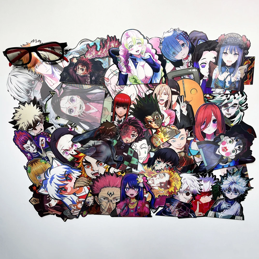 Mix Wholesale Anime Motion Stickers Waterproof Decals for Cars,Laptop,Refrigerator,Etc.(Pls Contact us for Catalogs)