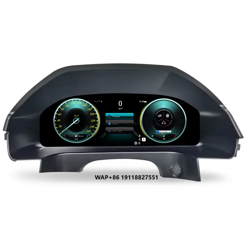 

12.3'' LCD Car Digital Dashboard Cluster Portable Auto Instrument Panel Cockpit forW207/W212
