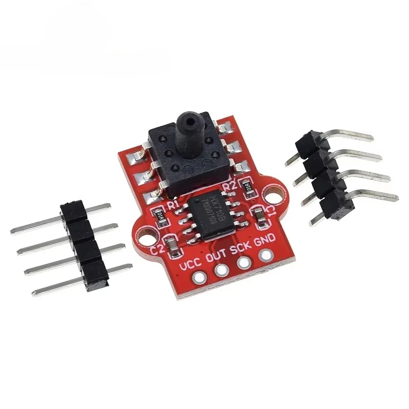 1/3PCS 0-40KPa digital atmospheric pressure sensor module connected to 2.5mm hose for Arduino