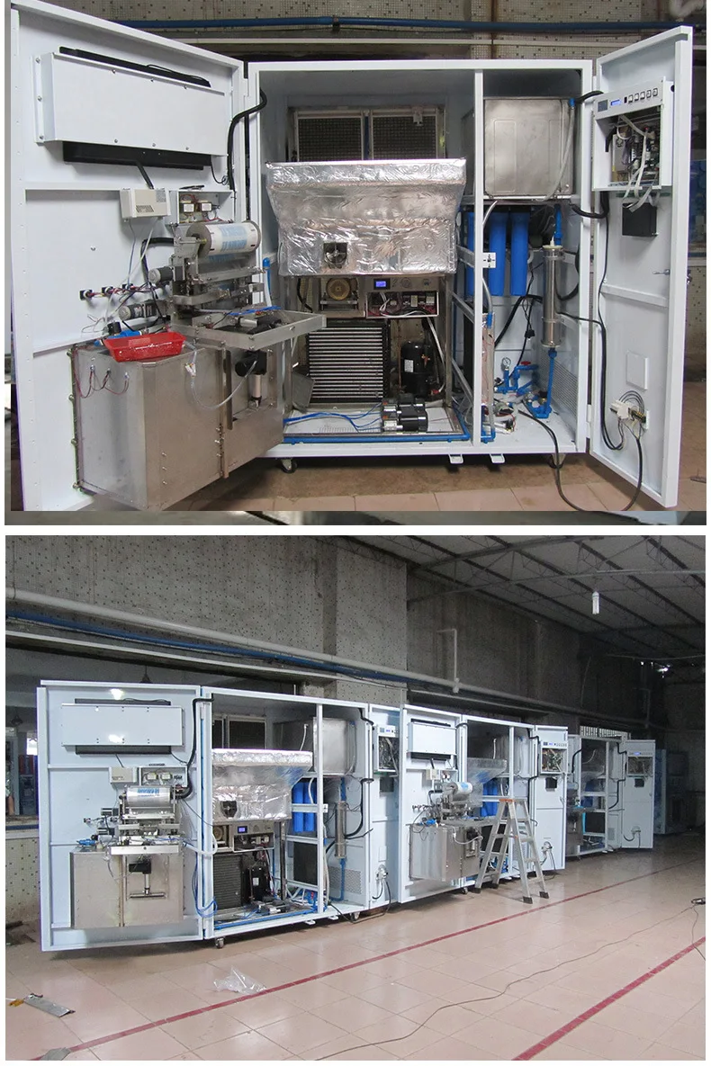 Distributore automatico di sacchetti per cubetti di ghiaccio automatico per esterni, distributore automatico di sacchetti per cubetti di ghiaccio, affari in vendita