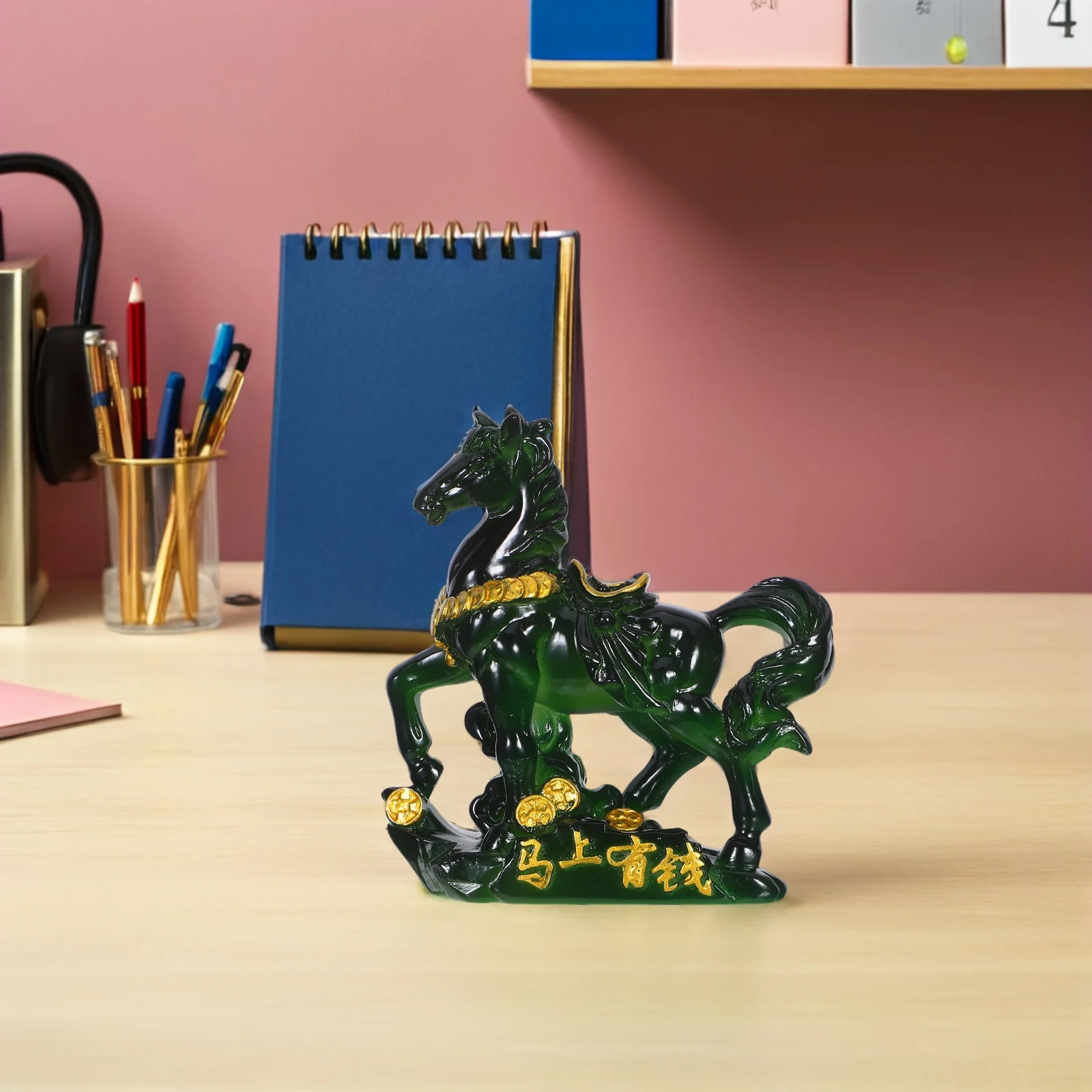 

Tea Pet Color Changing Resin Horse Miniature High Temperature Craft Stable Color Shifting Tea Ceremony Ornament