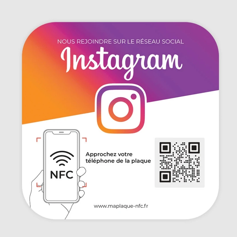 Customized NFC Plaque Wifi,WhatsApp,nfc qr Code Sign For Business,Connected plate,Wifi Network connected,ins scan