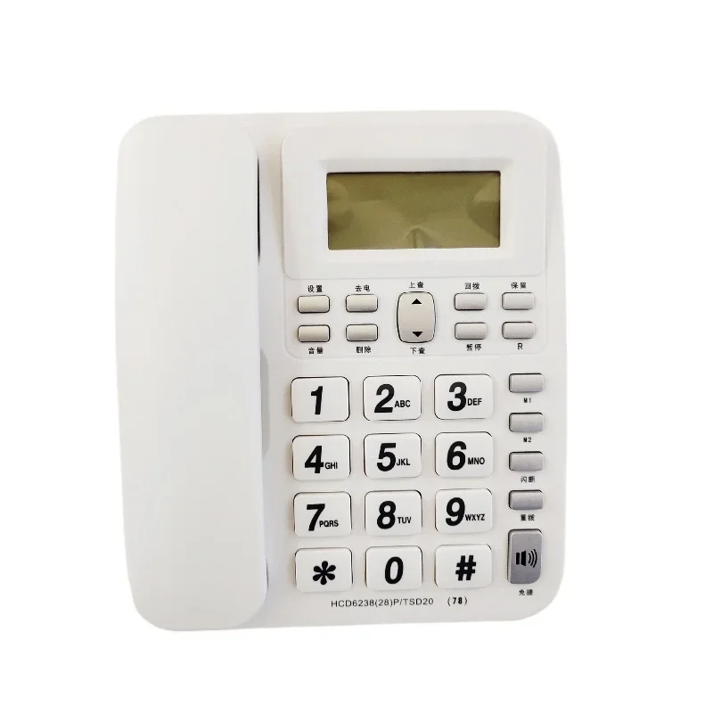 

78 Office home hotel phone with alarm memory button, ringtone selection