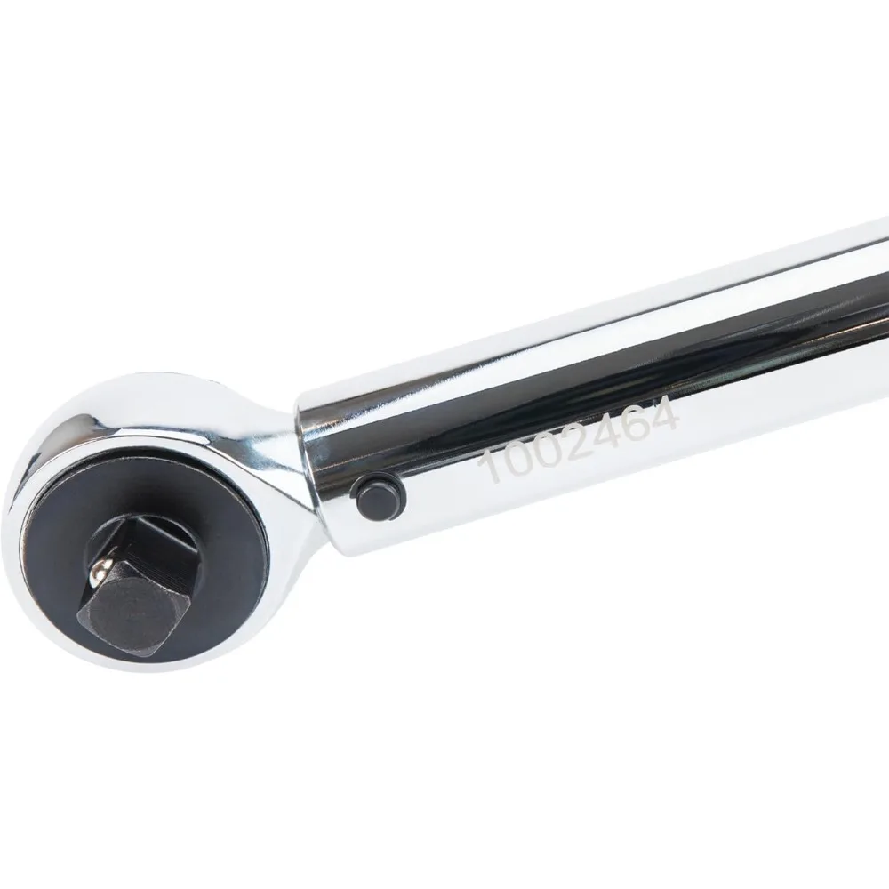 Chave de torque de acionamento de 3/8 polegadas 250 polegadas/lb. - Escala dupla, clique sonoro, catraca de precisão