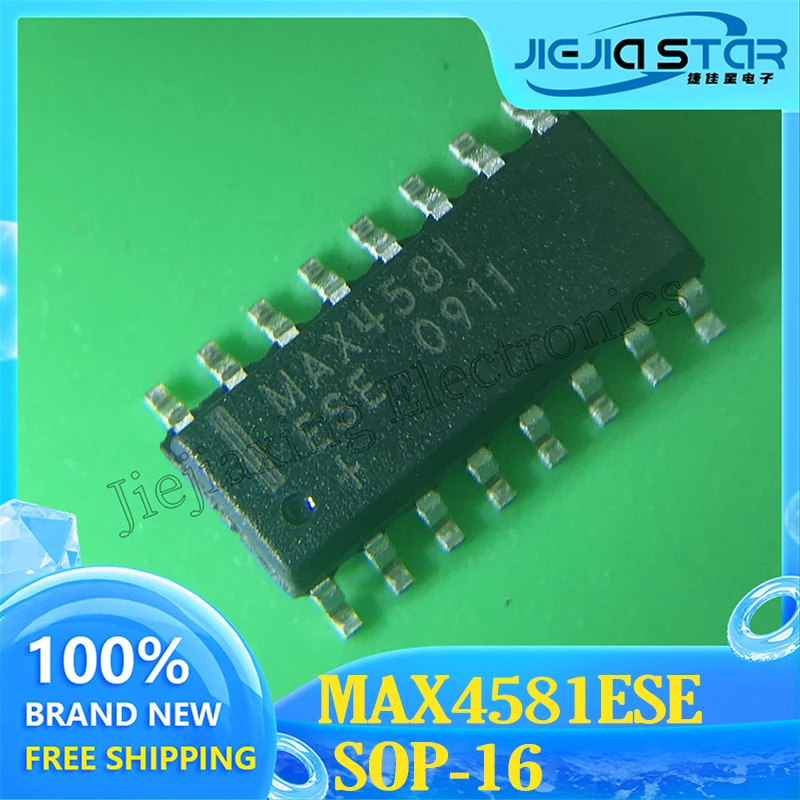 Electronics Analog Switch, MAX4581ESE, MAX4581E, MAX4581, SOP16, New, Original, in Stock