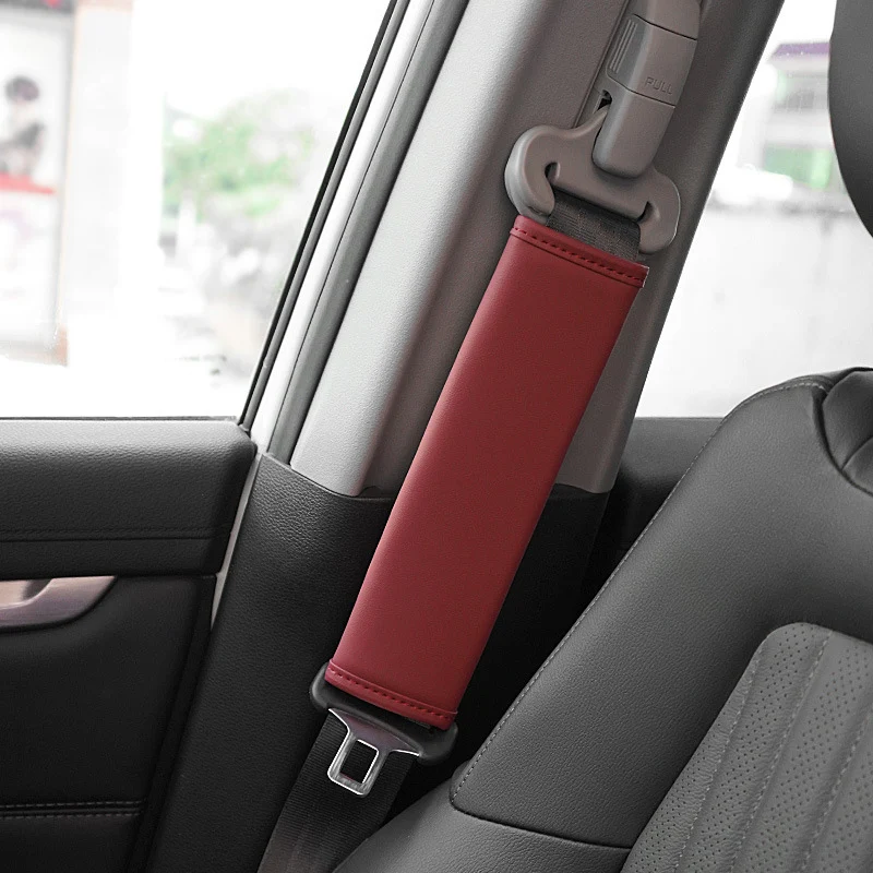 For Lancia Thema Delta Musa Ypsilon Thesis Musa Voyager Car Seat Belt Protect Shoulder Neck Soft Pad Auto Accessories