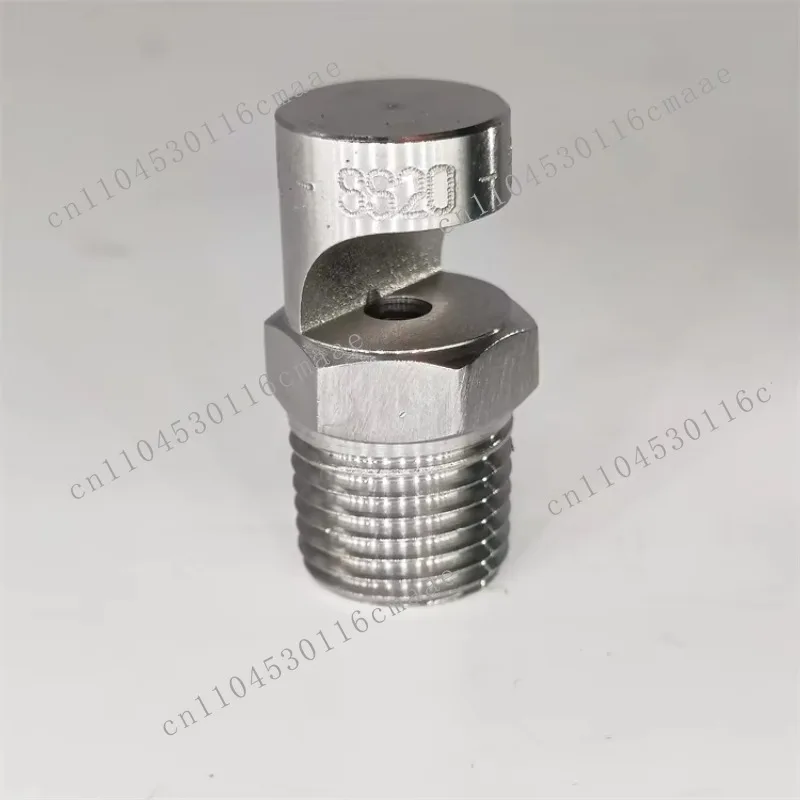 W Type Stainless Steel Wide Angle Deflection Flat Fan Nozzle New Conditions for Farm Air Purification and Washing