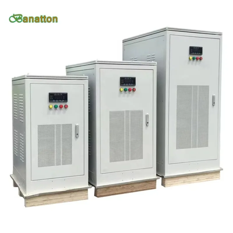 100/120 kVA dreiphasiger industrieller Spannungsstabilisator