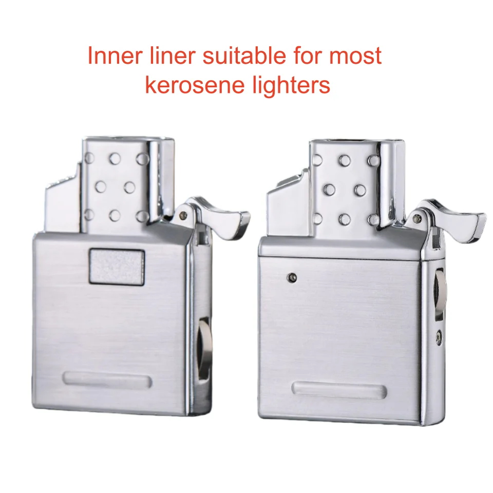 2026 Lighter Insert Compatible with Zorro Lighters Accessories: Gas/Arc Options Stainless Steel Insert Lighters Smoking Gifts view 6