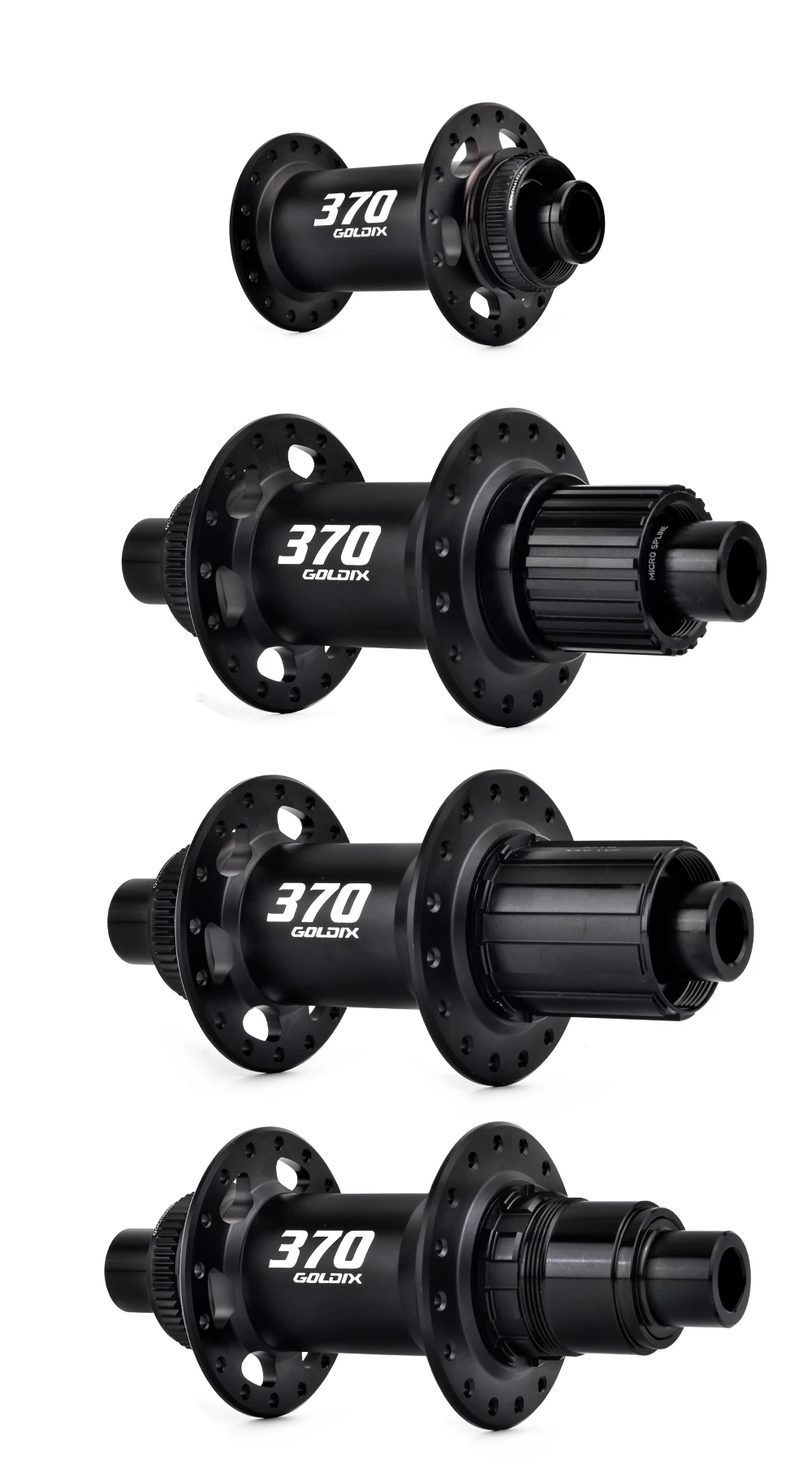 GOLDIX M370 32H Boost MTB Hub 36T Ratchet Center Lock Disc Brake Sealed Bearings HG XD MS 10-12 Speed Front Rear MTB Bicycle Hub