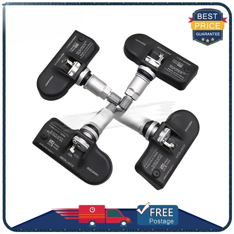 

1/4Pcs 1K0907253D TPMS For Audi A3 A4 A5 Q5 S4 Volkswagen Beetle CC Golf GTI Jetta Passat R32 Tiguan Tire Pressure Sensor 315MHZ