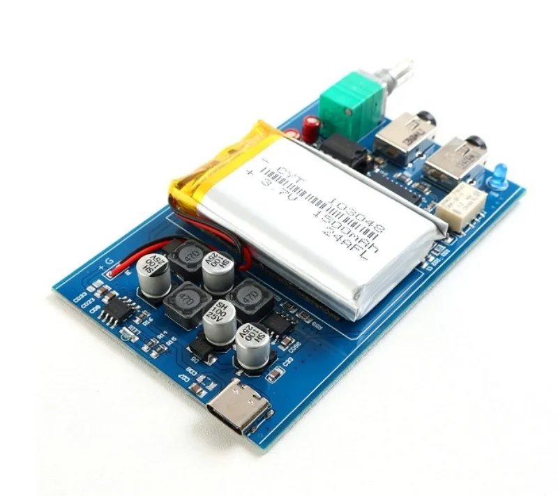 TPA6120 Class A Headphone Amplifier, Portable Headphone Amplifier, Headphone Amplifier HIFI Fever Kit DIY Parts - view 3