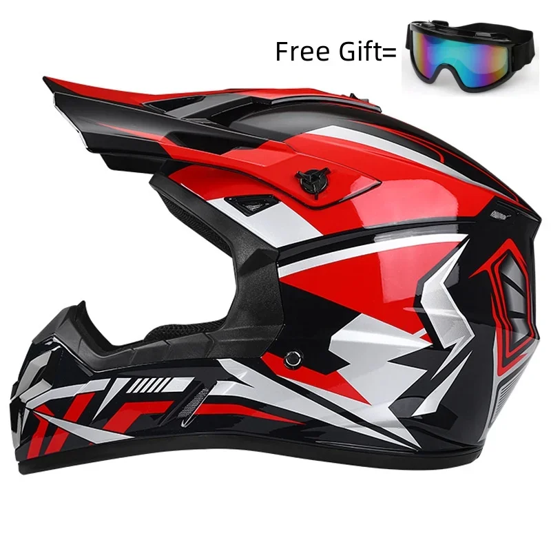 

Мотоциклетный шлем с солнцезащитным козырьком Atv DOT Road Cross Мотокросс Шлем Внедорожные гоночные мотошлемы