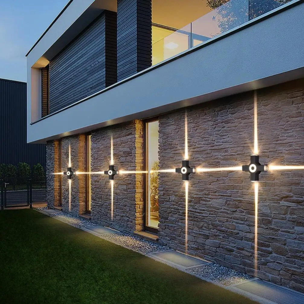 LED Wall Lamp Modern Minimalist Style IP65 Waterproof Indoor/ Outdoor 2W 3W 4W AC85-265V Lamp With 3 Years Warranties