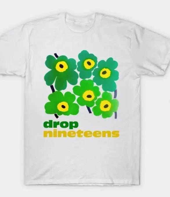 Drop Nineteens t-shirt, retro 90s Shoegaze T-Shirt TE1606