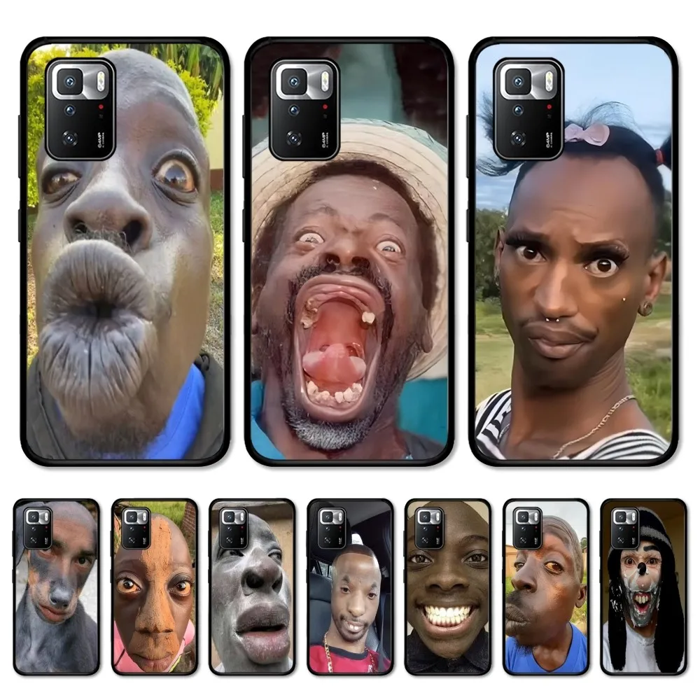 Ugly Man Funny Phone Case For Redmi Note 4 X 5 A 6 7 8 T 9 9S 10 11 11S 11Epro Poco M3 pro
