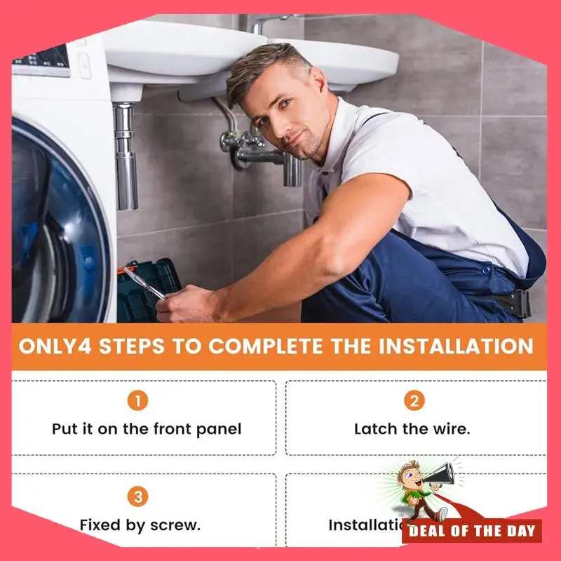 24-Hour Delivery Washing Machine Solenoid Valve Water Inlet Valve FVS-197V1-W-C Fully Automatic Drum Universal Accessories