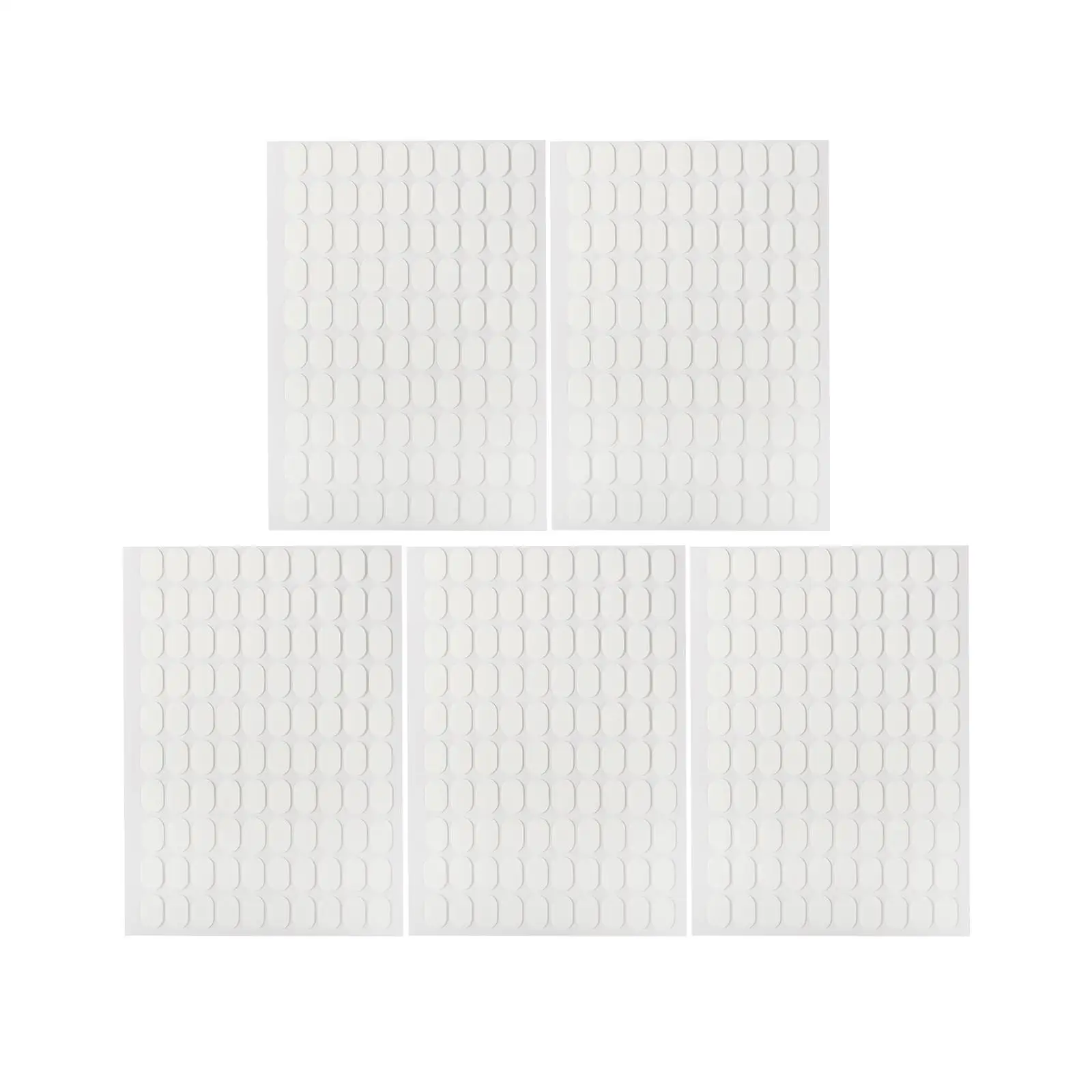 Ruban de montage Double face à pression sur les onglets collants pour ongles, outil de manucure transparent pour pratiquer le support des ongles et une utilisation en Salon