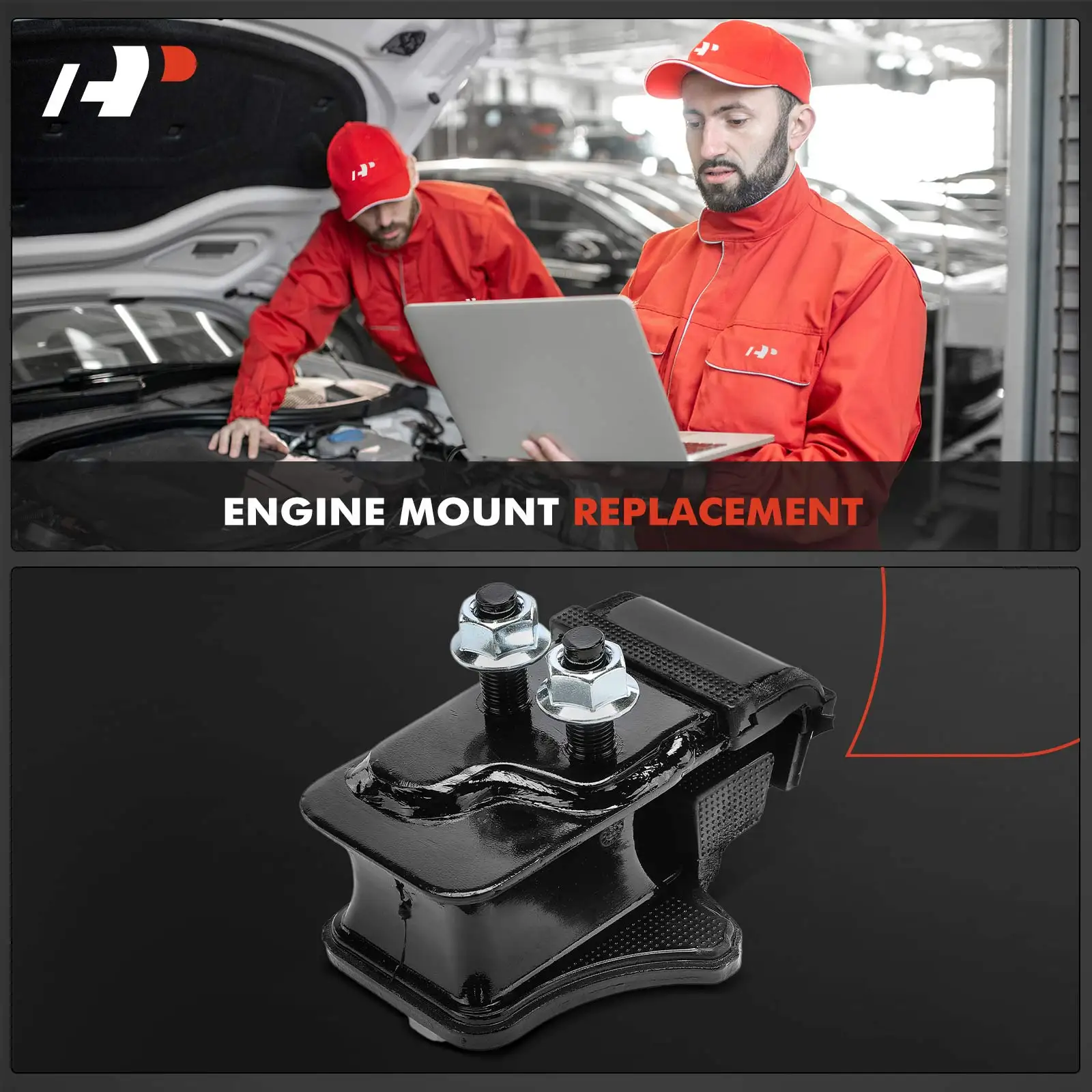 A-Premium Front Left or Right Engine Motor Mount for Nissan Armada 2017-2023 Infiniti QX80 2016-2024