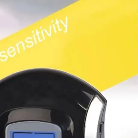 

Professional Breathalyzer AT6000 - Digital Alcohol Breath Tester, Portable Drunk Driving Detector with LCD Screen for Personal/P